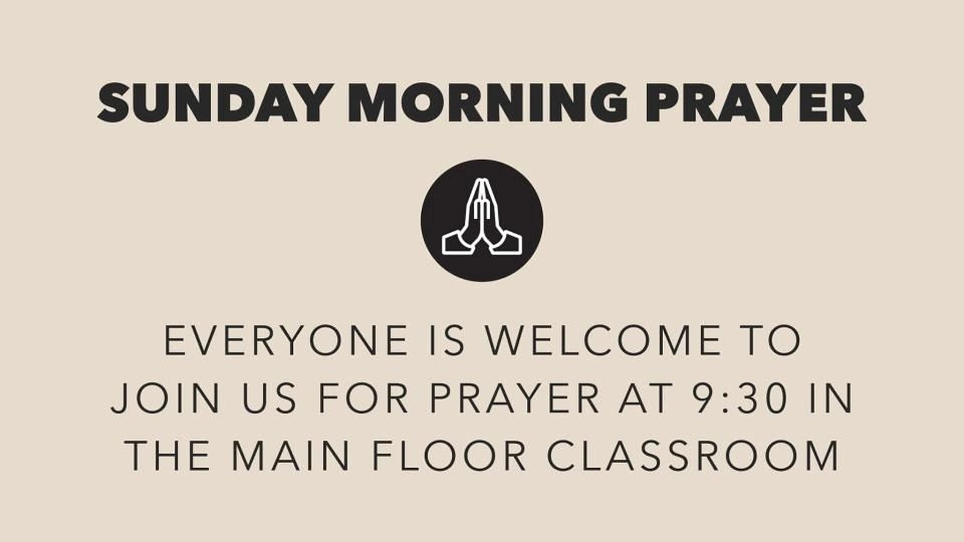 Prayer Gathering