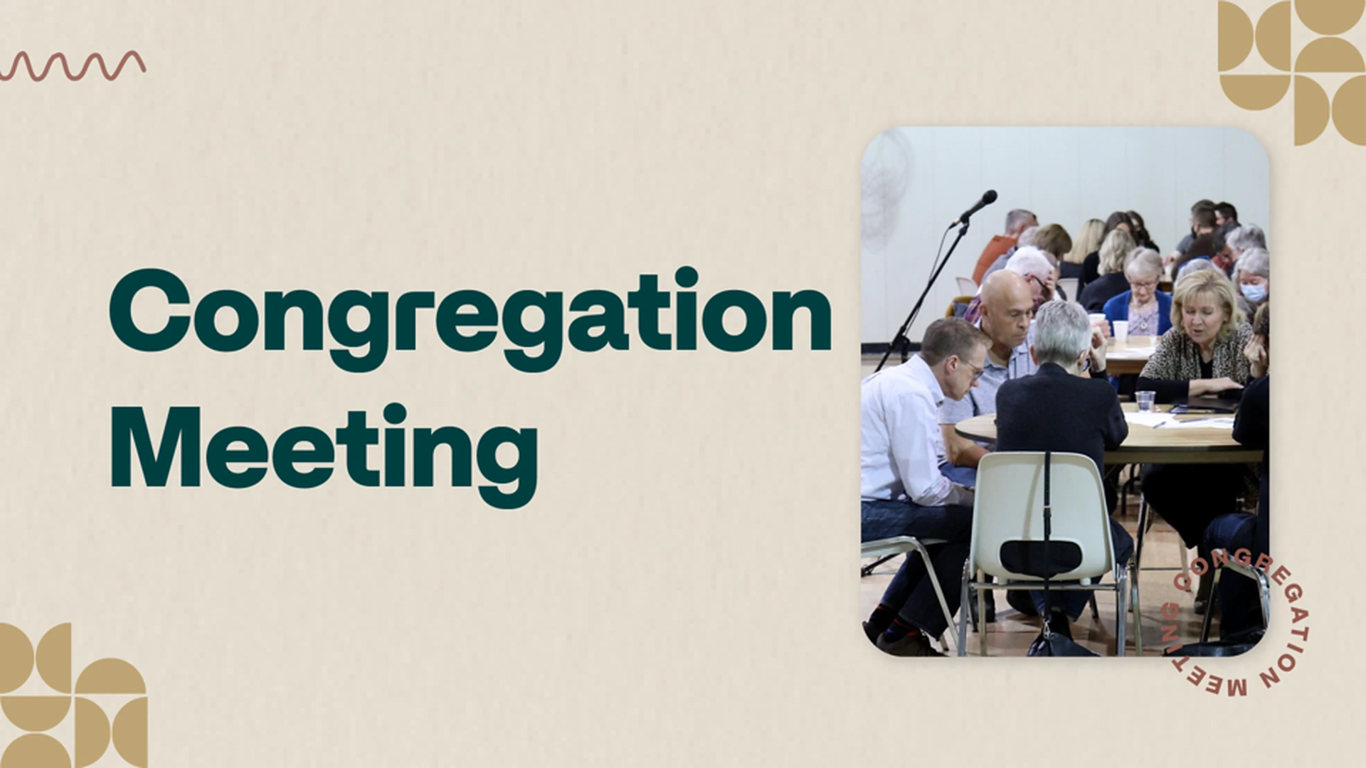 Congregation Meeting