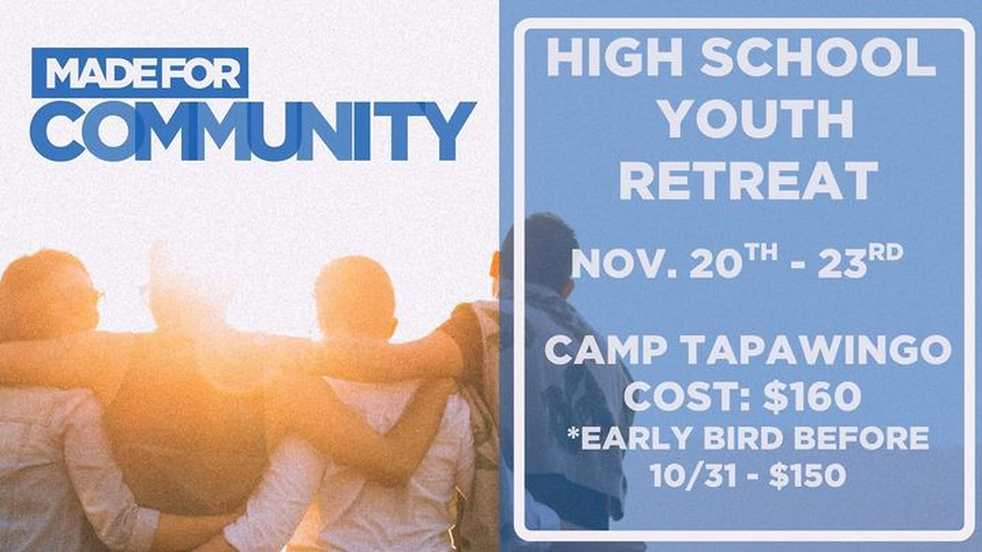 High School Youth Retreat