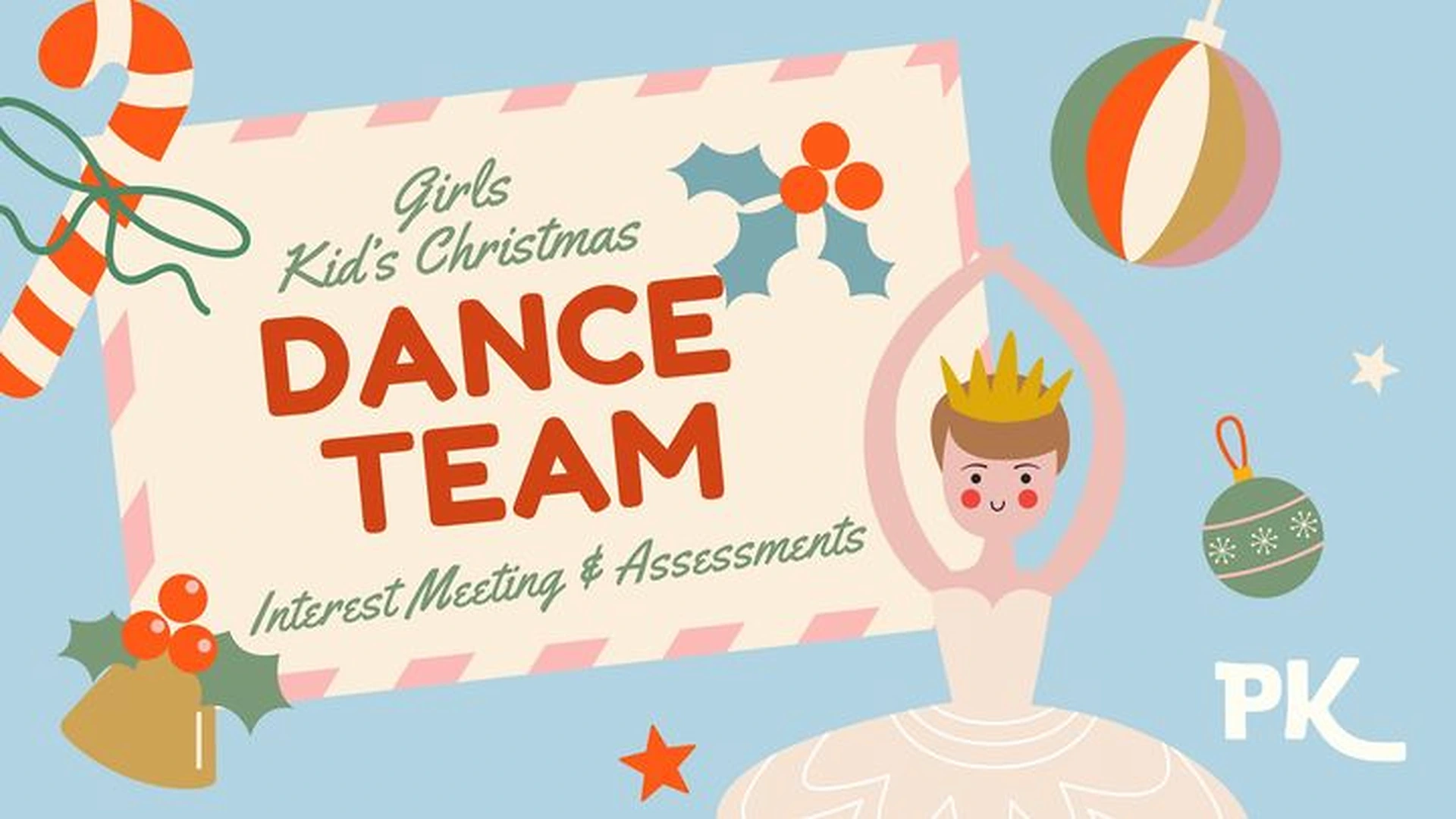 Girls Christmas Dance Team Interest Meeting & Assessment