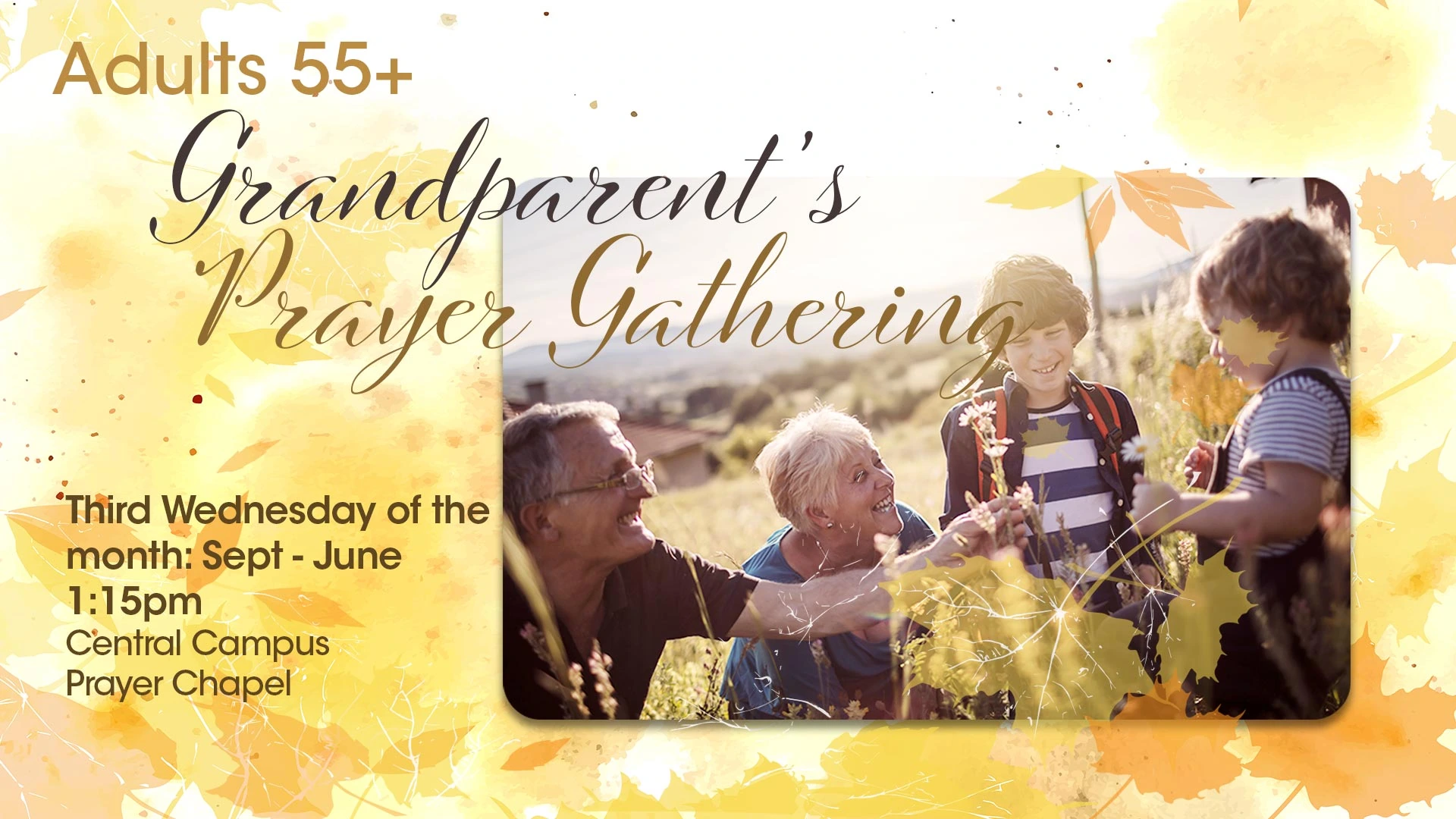 Grandparents Prayer Gathering