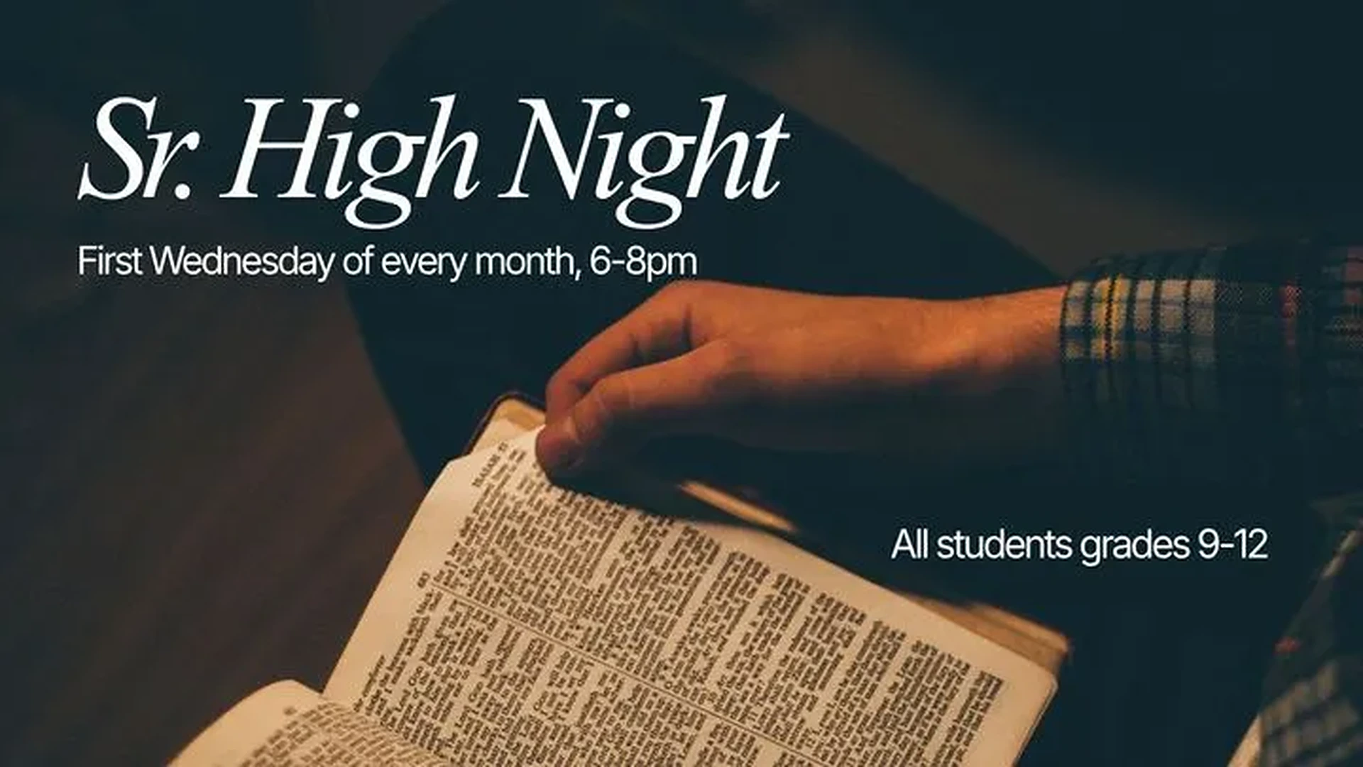 Senior High Night