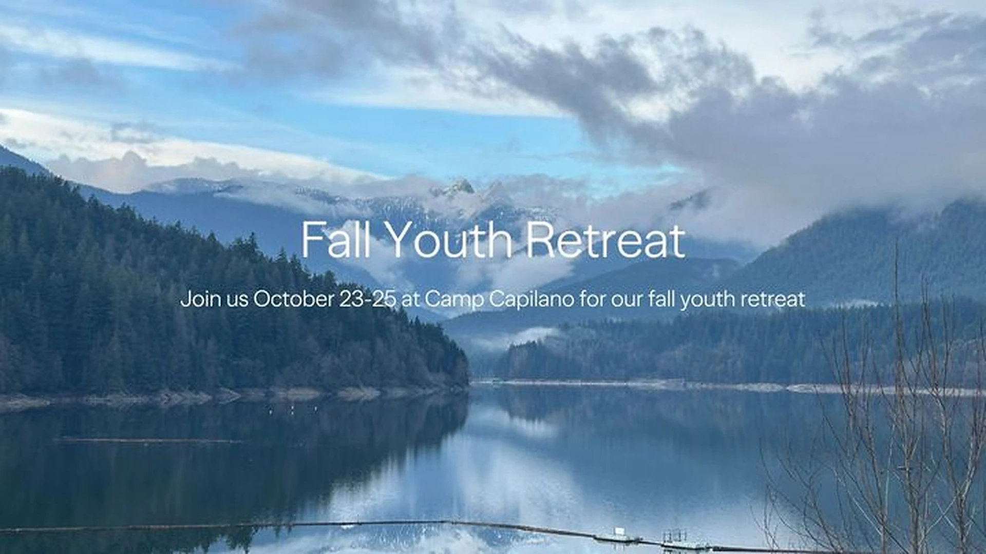 Fall Youth Retreat