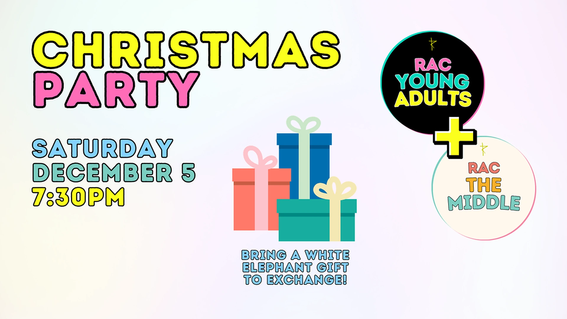 Young Adults - Christmas Party