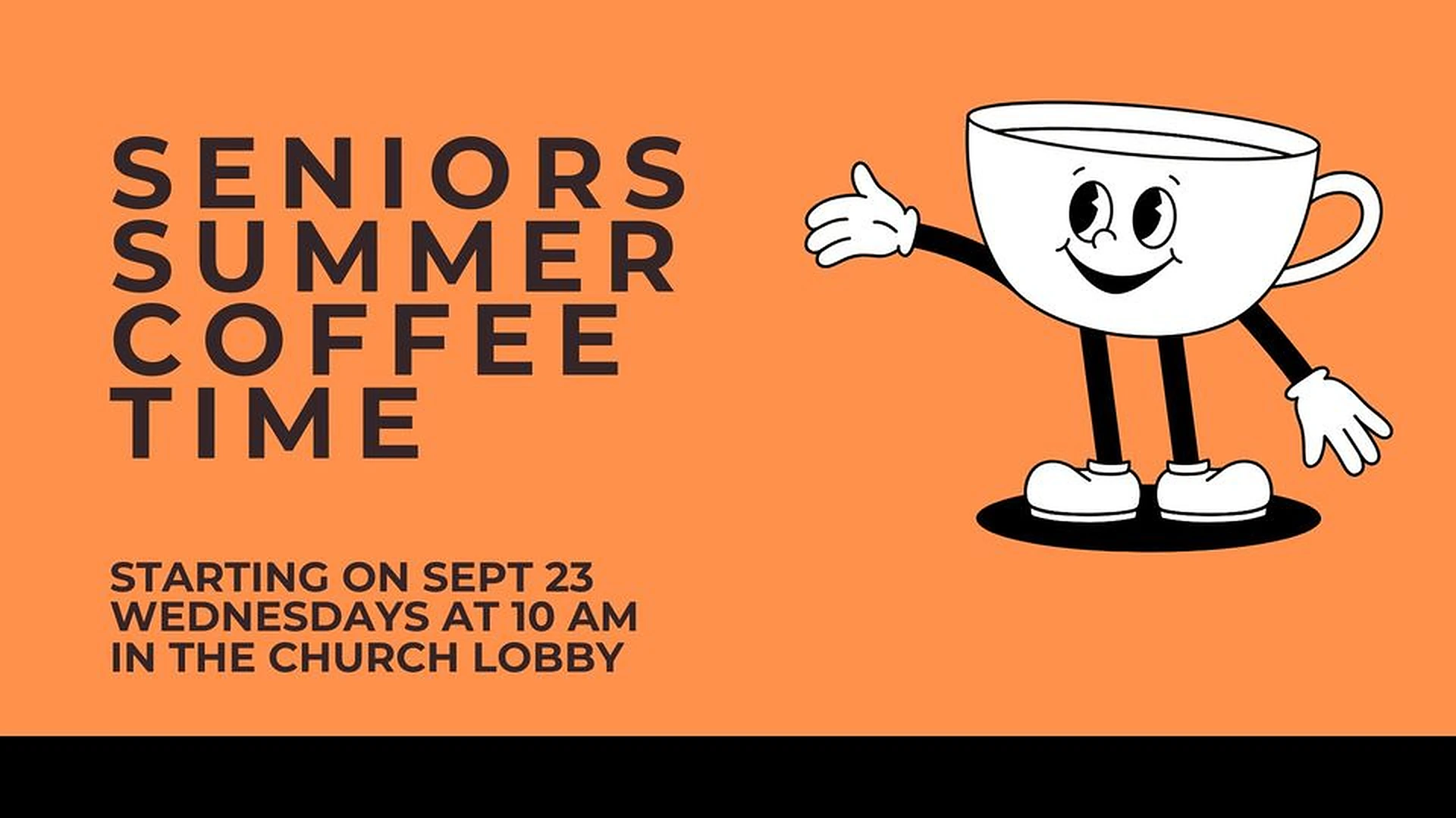Senior's Coffeetime
