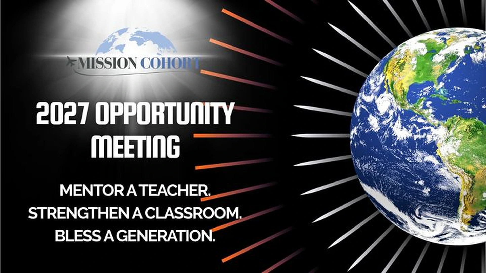 Mission Cohort 2027 Opportunity Meeting