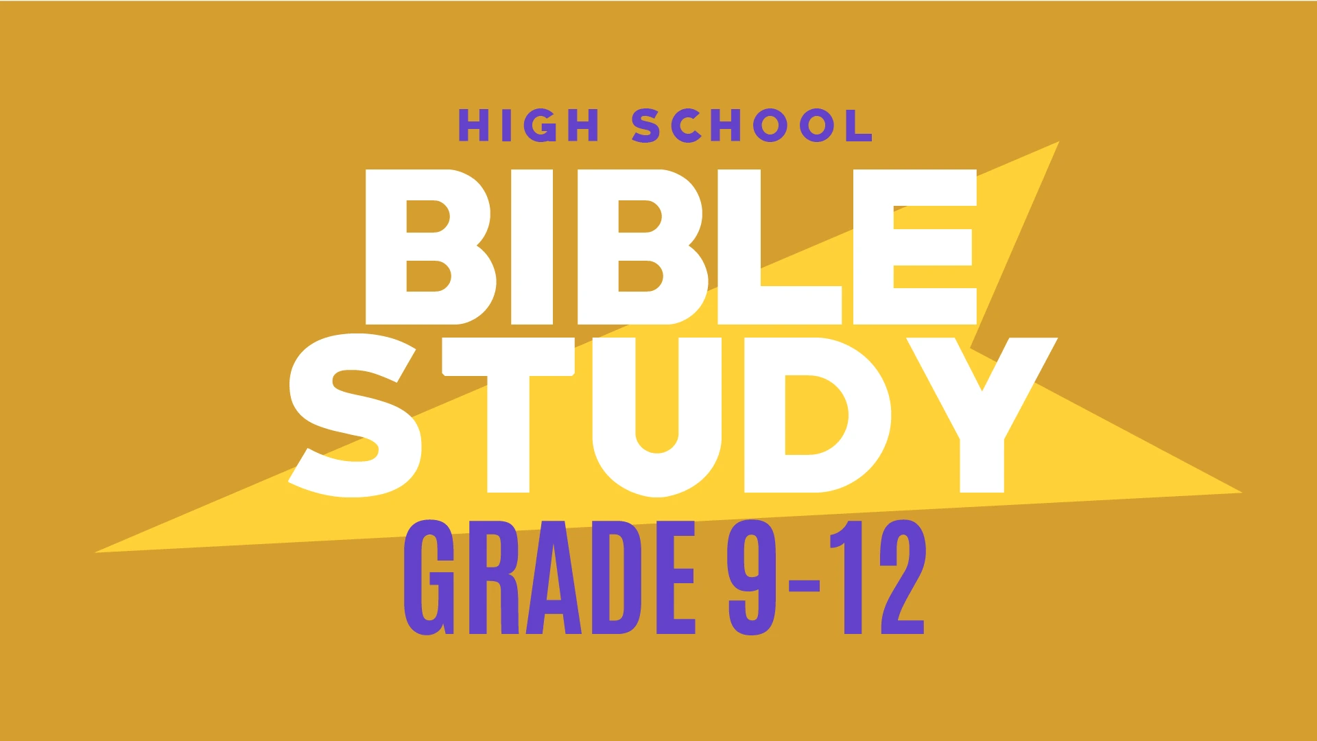 Bible Study