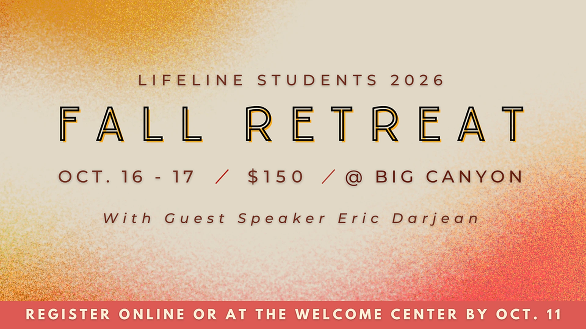 Youth Fall Retreat