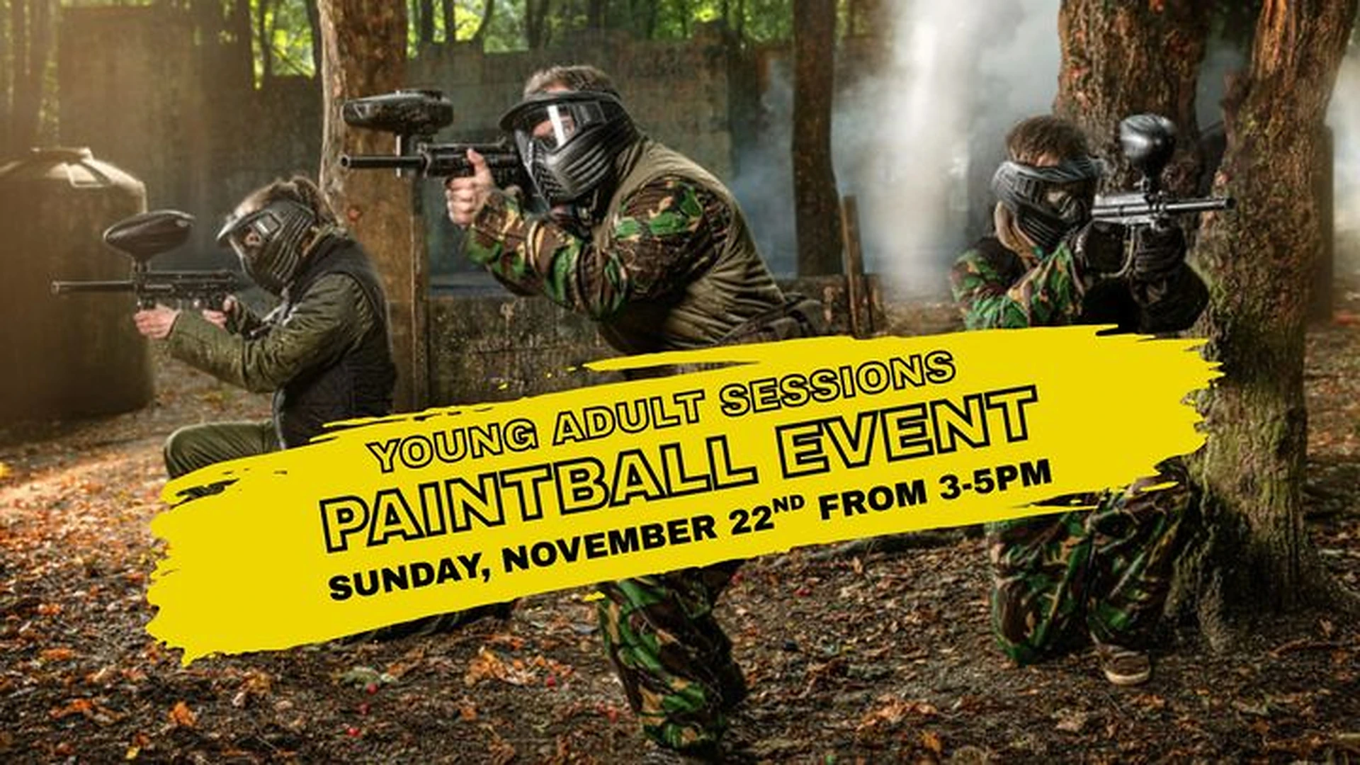 Young Adult Paintball Event