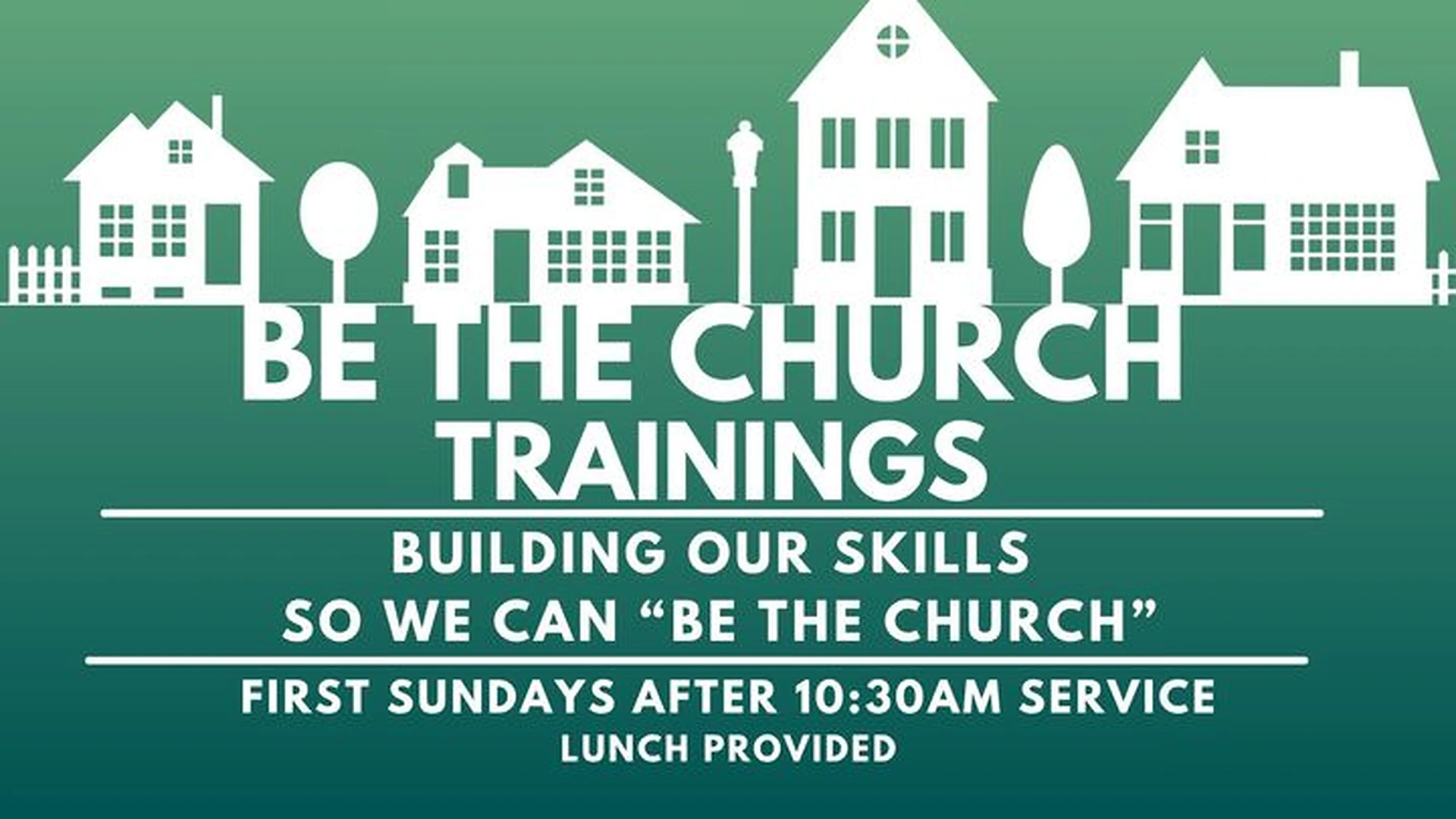 Be The Church Training