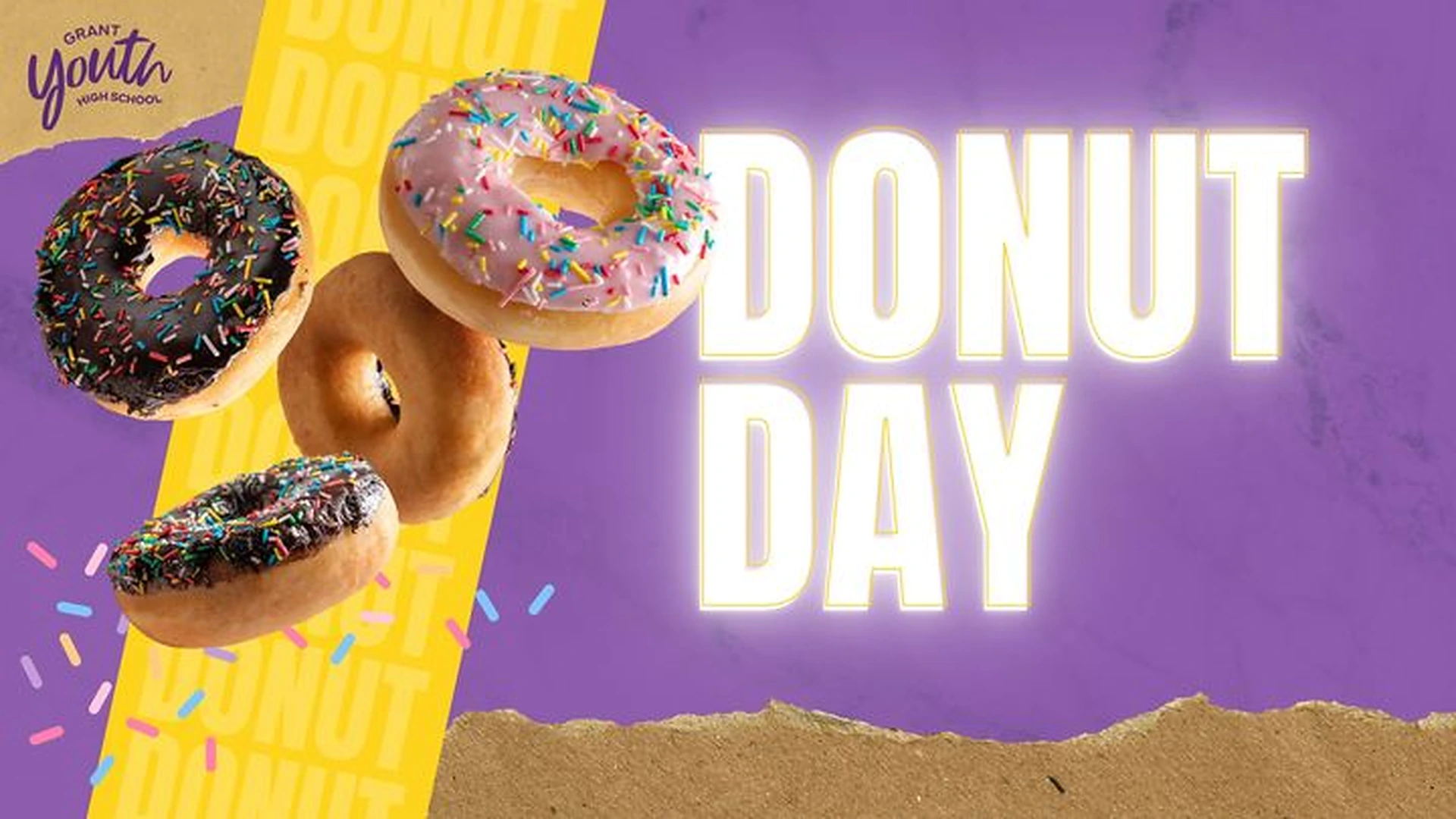 Grant Youth High School Donut Day