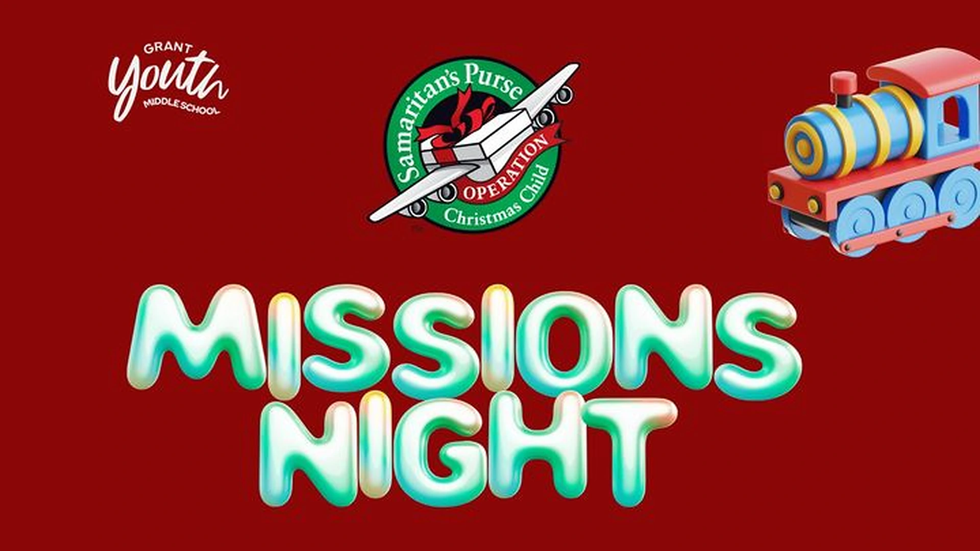 Grant Youth - Middle School Missions Night
