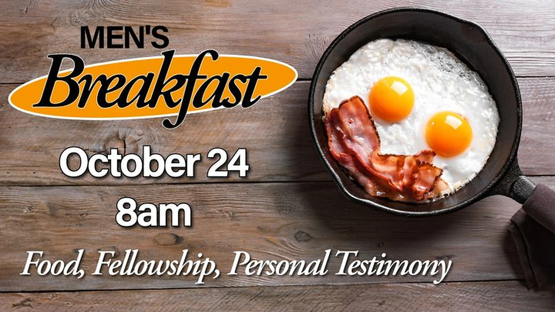 Mens Breakfast