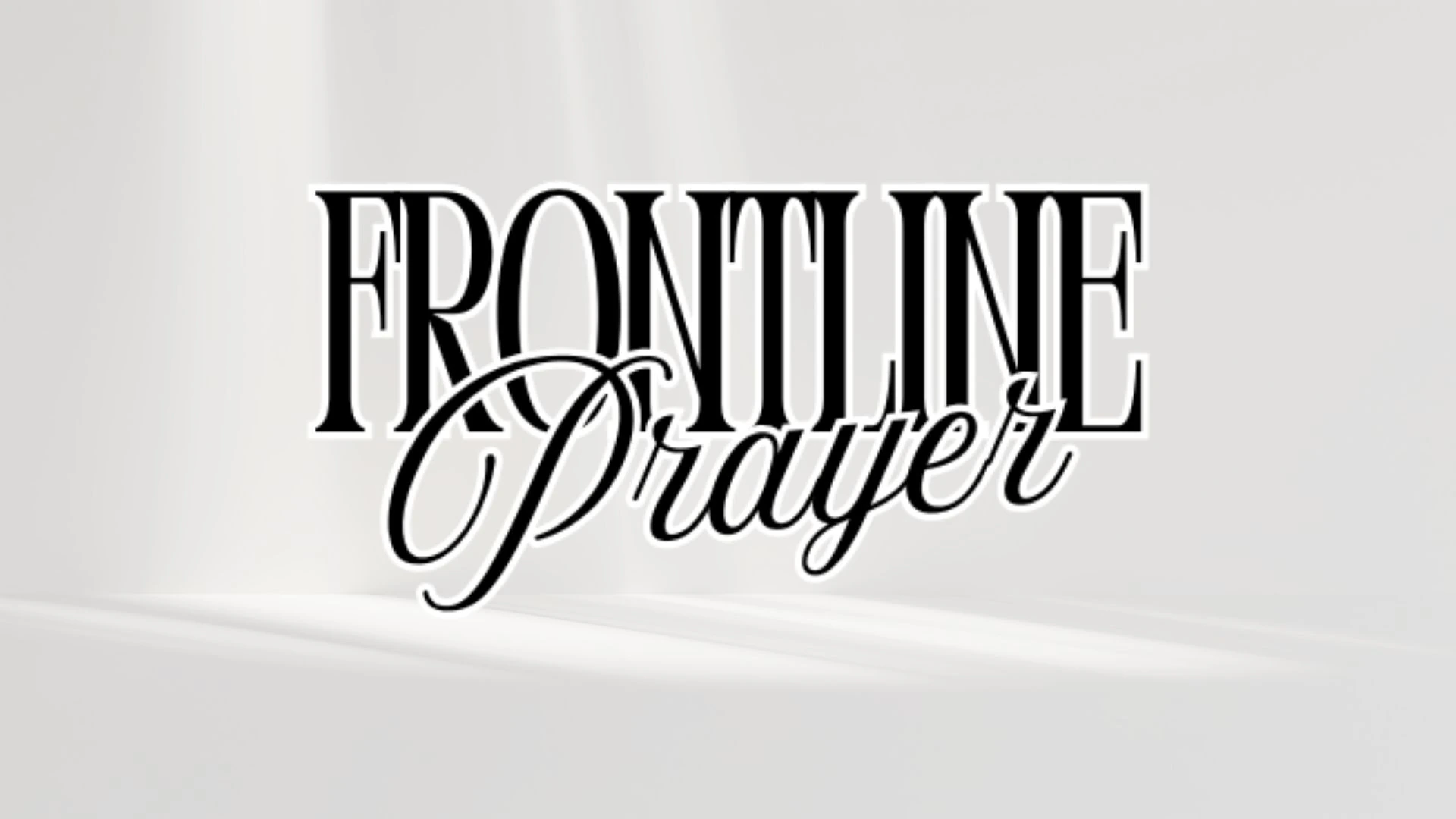Congregational Prayer Time