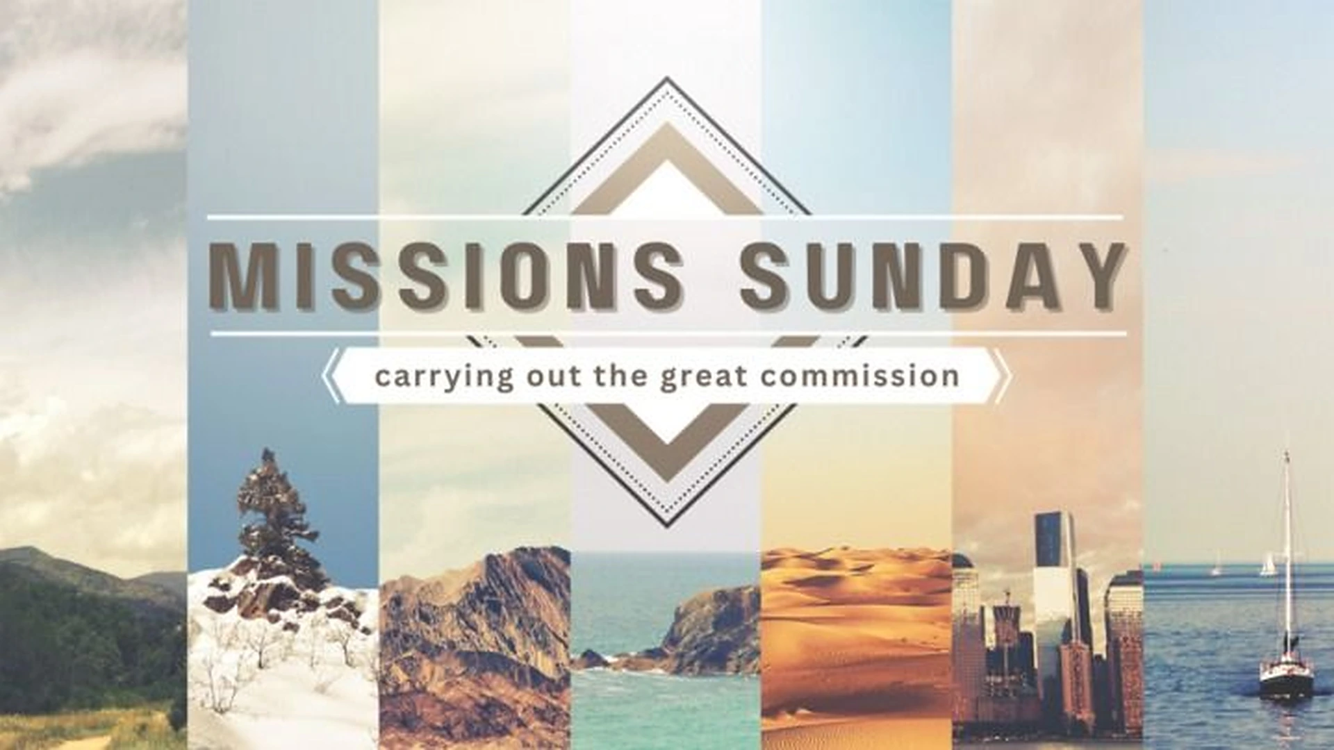 Missions Sunday, October 18, 2026