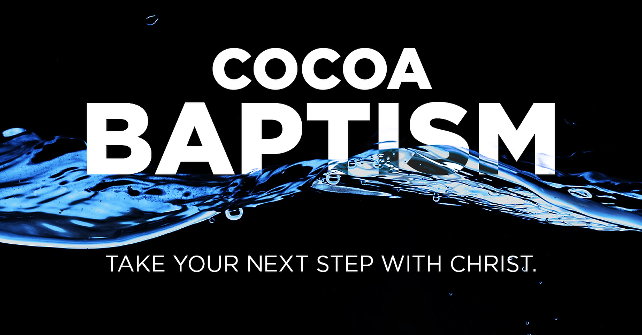 Baptisms at Cocoa