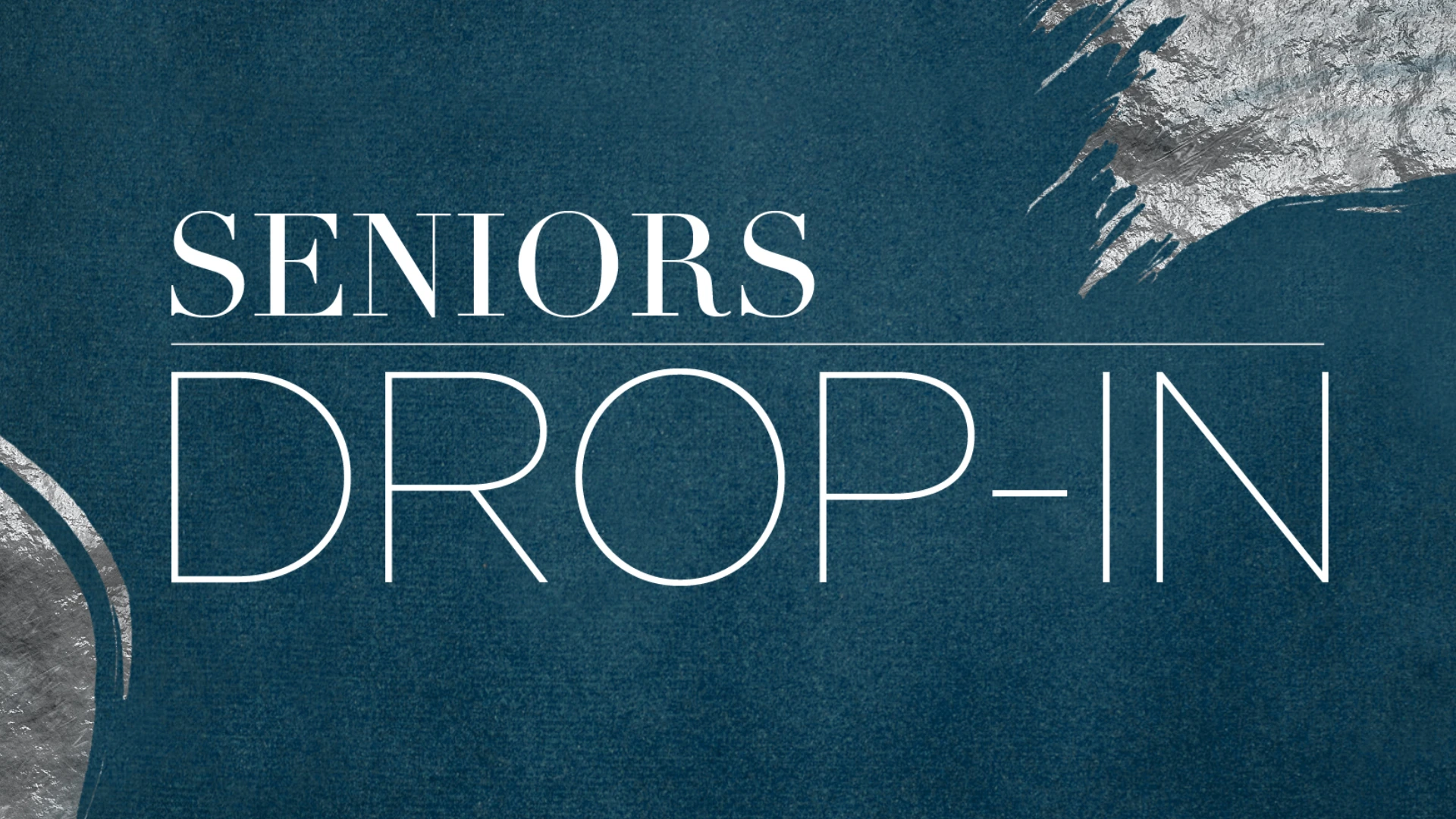 Seniors Drop-In