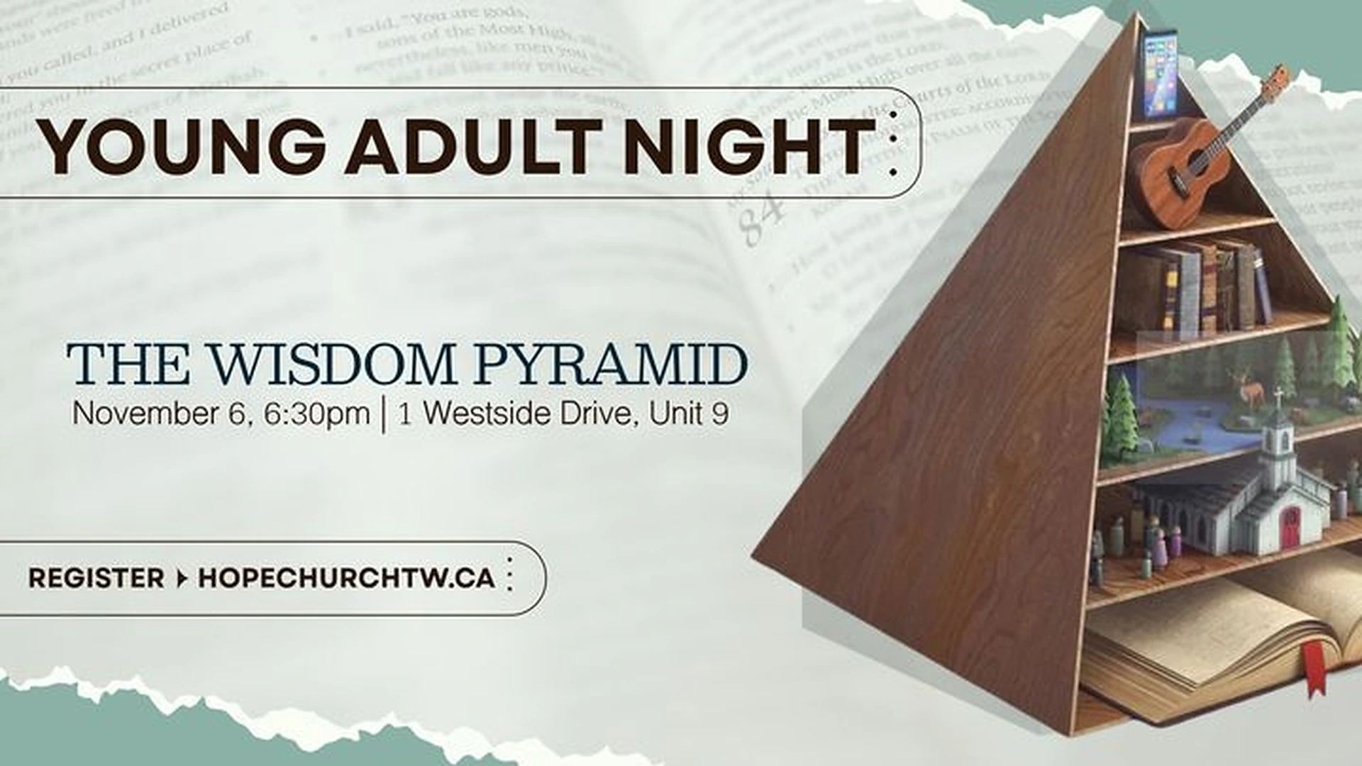 Young Adult Night: The Wisdom Pyramid