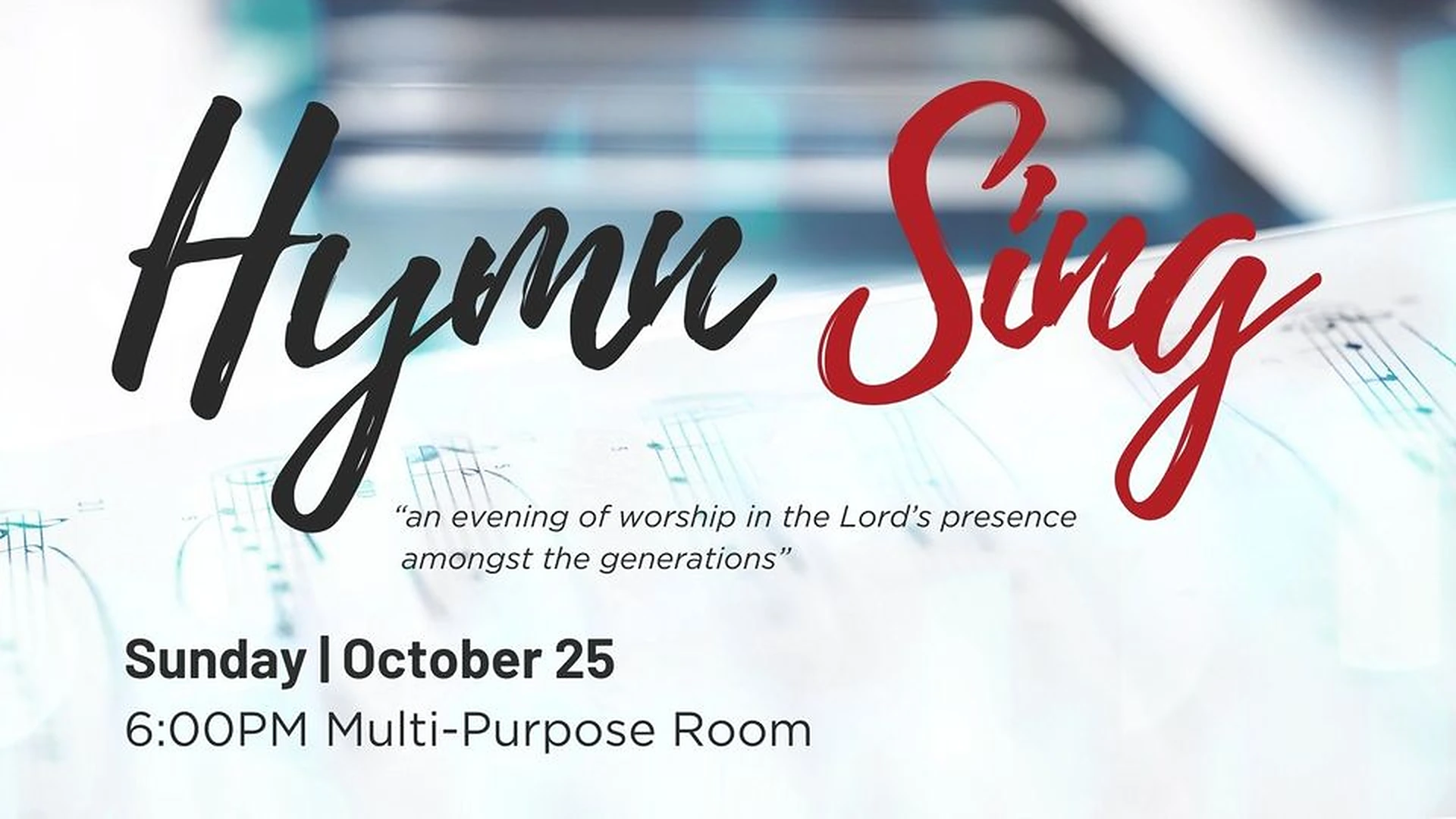 Hymn Sing