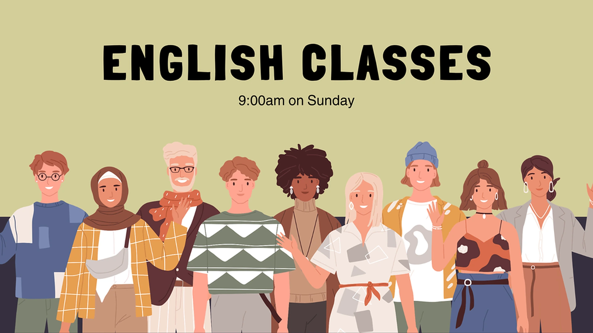 English class for newcomers to Canada