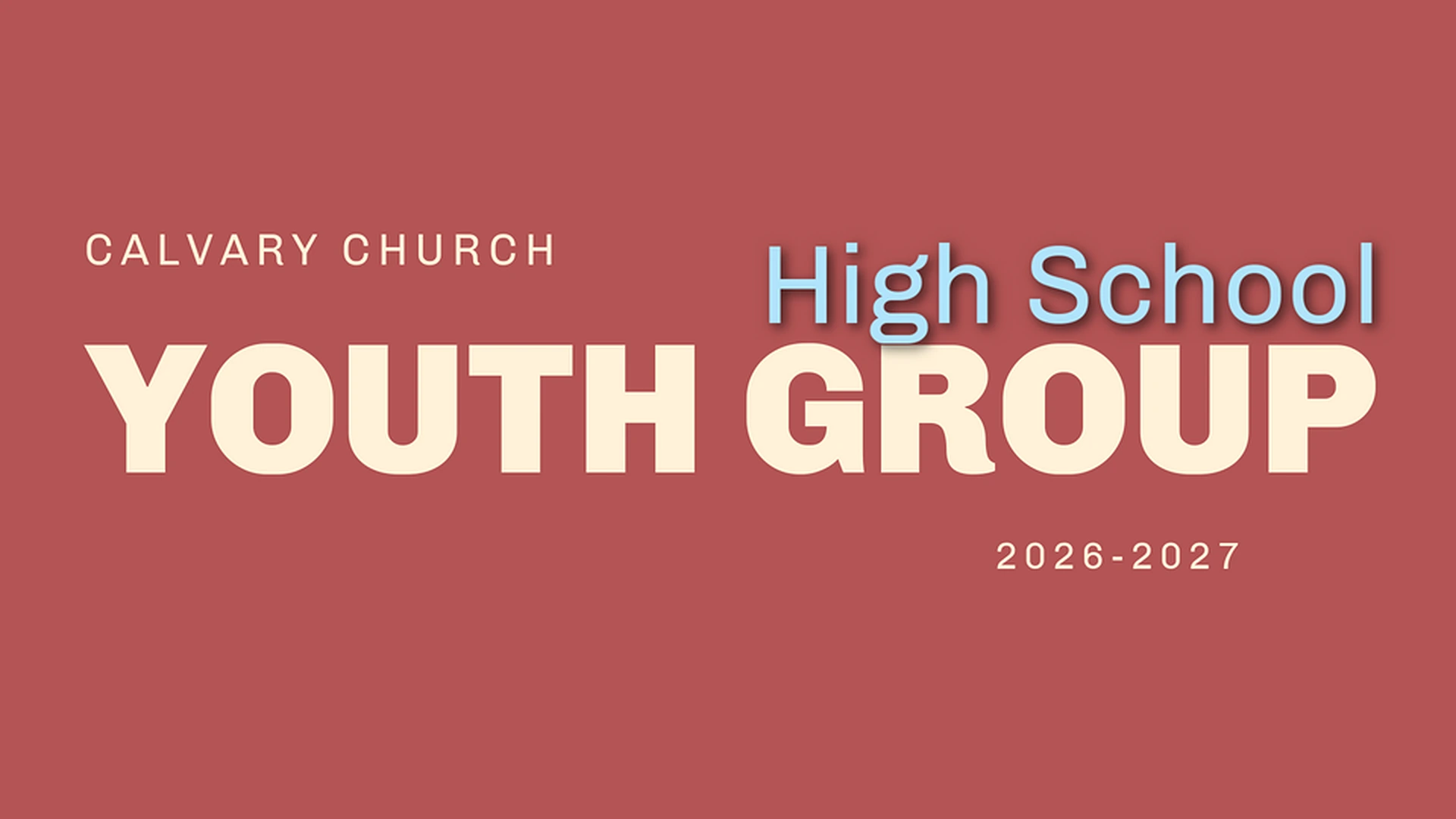 HS Youth