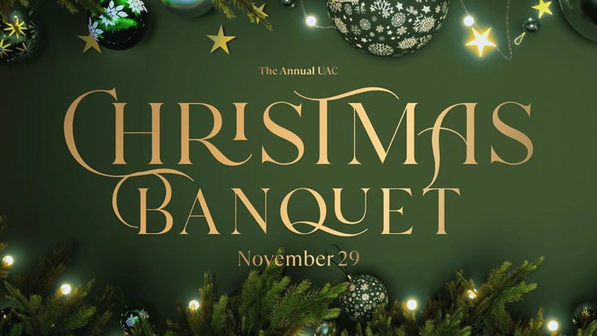 The Annual UAC Christmas Banquet