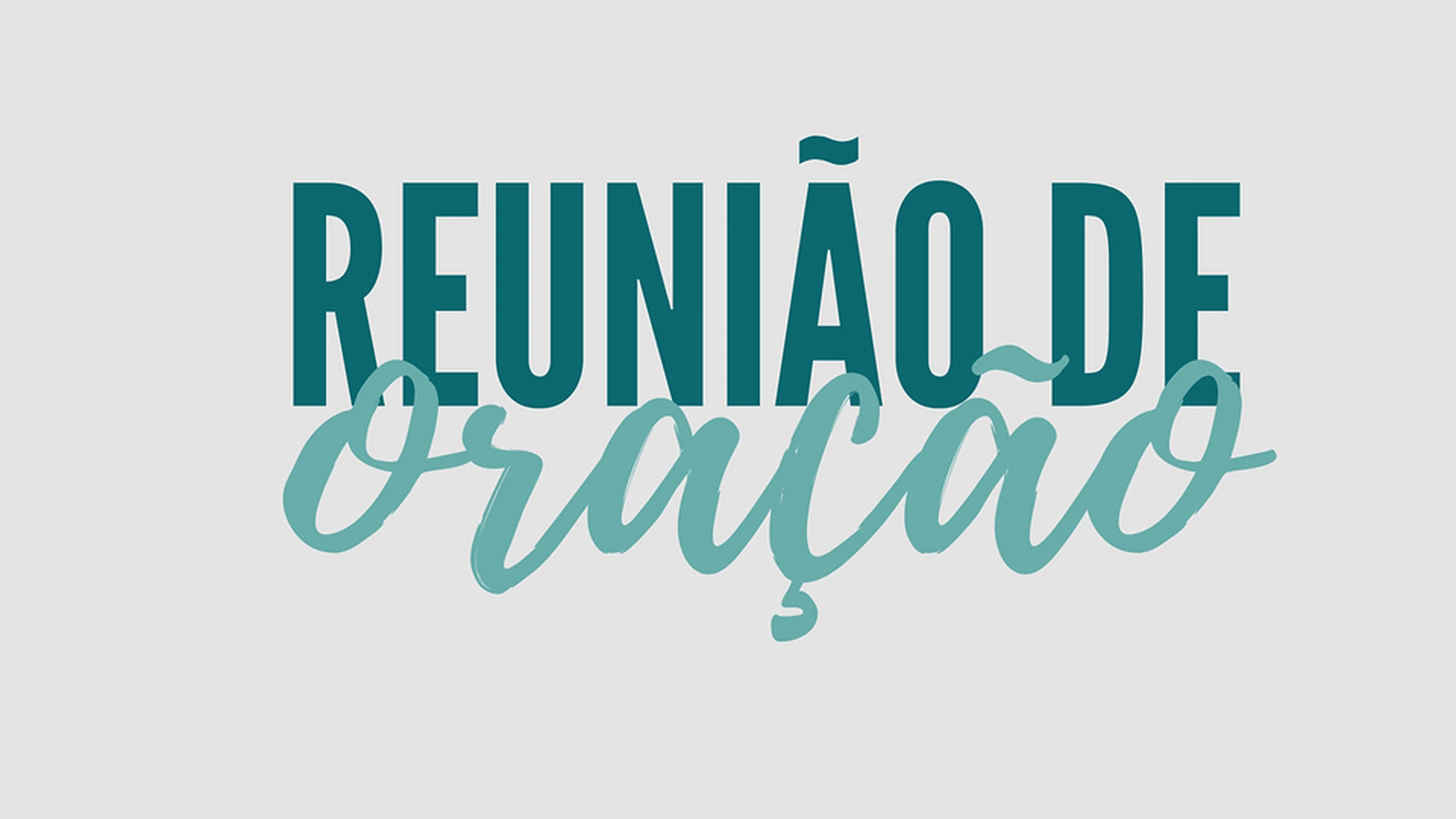Reunião de Oração