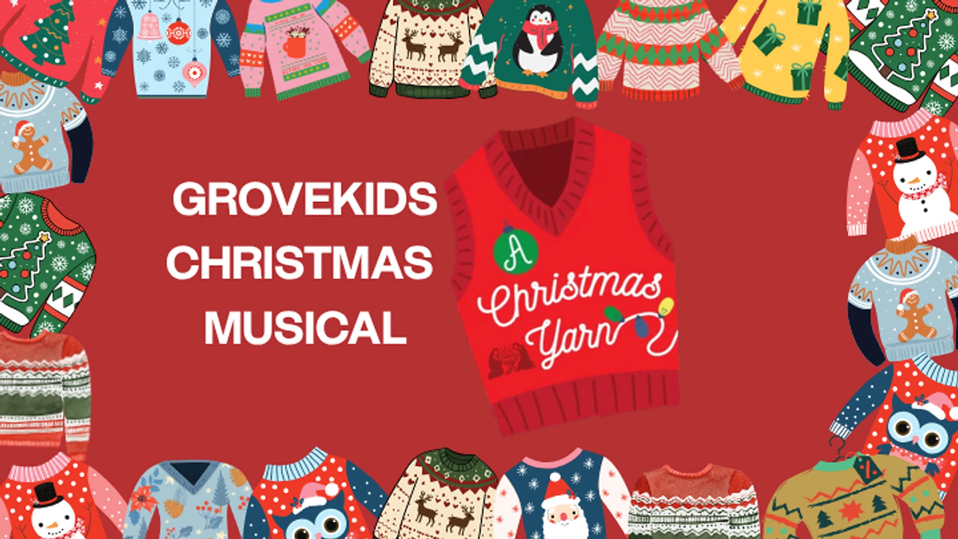 GroveKids Christmas Musical Practice