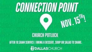 Connection Point: Church Potluck