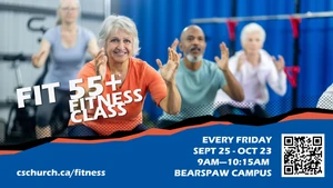 Fit 55+ Fitness Class | Sept - Oct