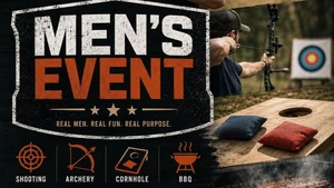 Men's Ministry FarmHouse Event