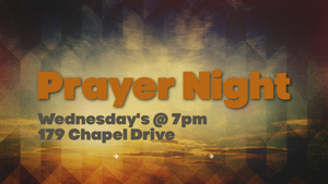 Prayer Night @ 179