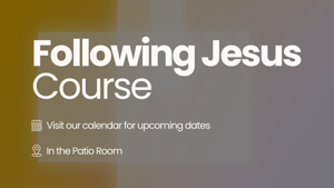 Following Jesus