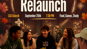 Youth Group Relaunch!